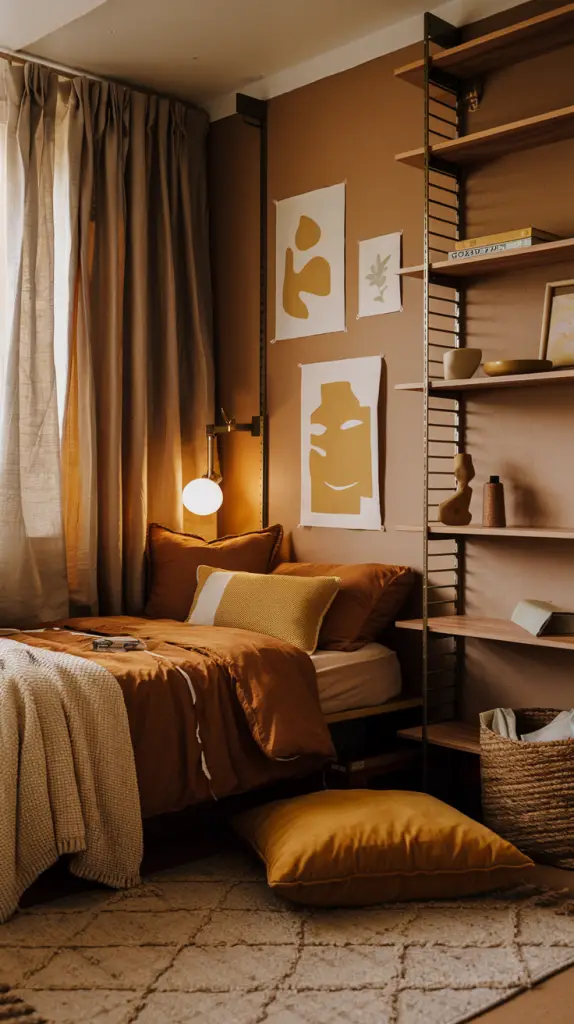Earthy Dorm Room Ideas 2025: 27 Cozy & Modern Layouts for College Style