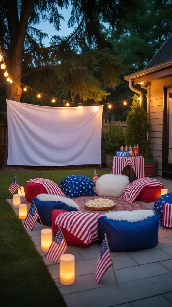 4th of July House with an American Flag — Bright Decor and Cozy Ideas