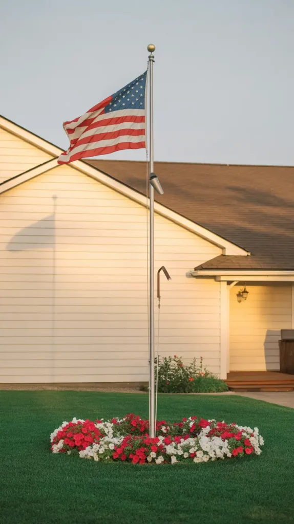 4th of July House with an American Flag — Bright Decor and Cozy Ideas