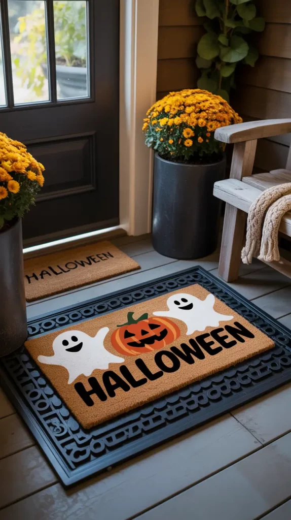 Halloween Door Mat Ideas 2025: Cozy, Spooky & Stylish Front Porch Looks