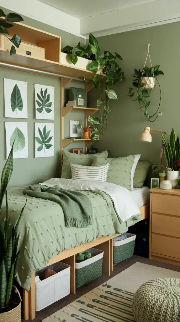 Earthy Dorm Room Ideas 2025: 27 Cozy & Modern Layouts for College Style
