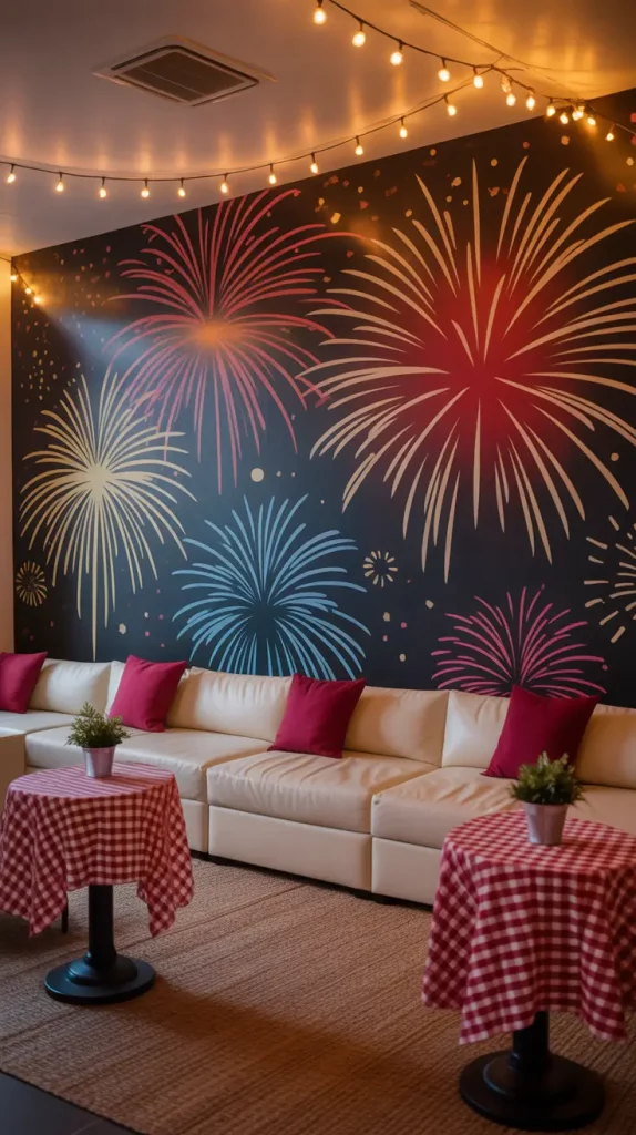 4th of July Americana Inspired Wall Decals for Stylish 2025 Celebrations
