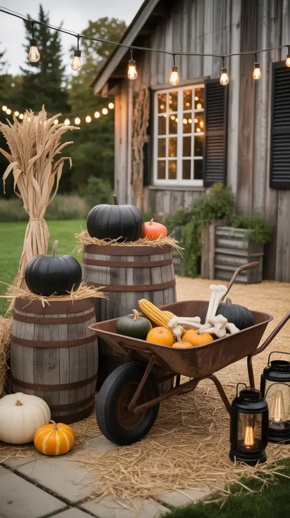 Farmhouse Halloween Decor Ideas 2025: Cozy and Spooky Rustic Touches for Every Room