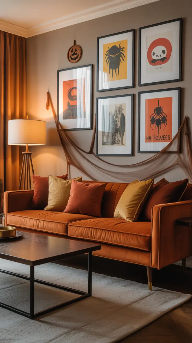 Living room Living Room Looks That Channel Fall Spirits