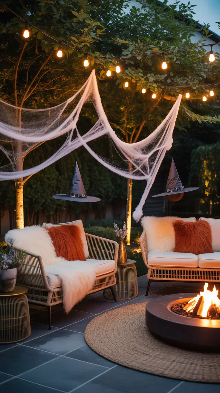 Outdoor Outdoor Spaces That Scream Chic & Spooky