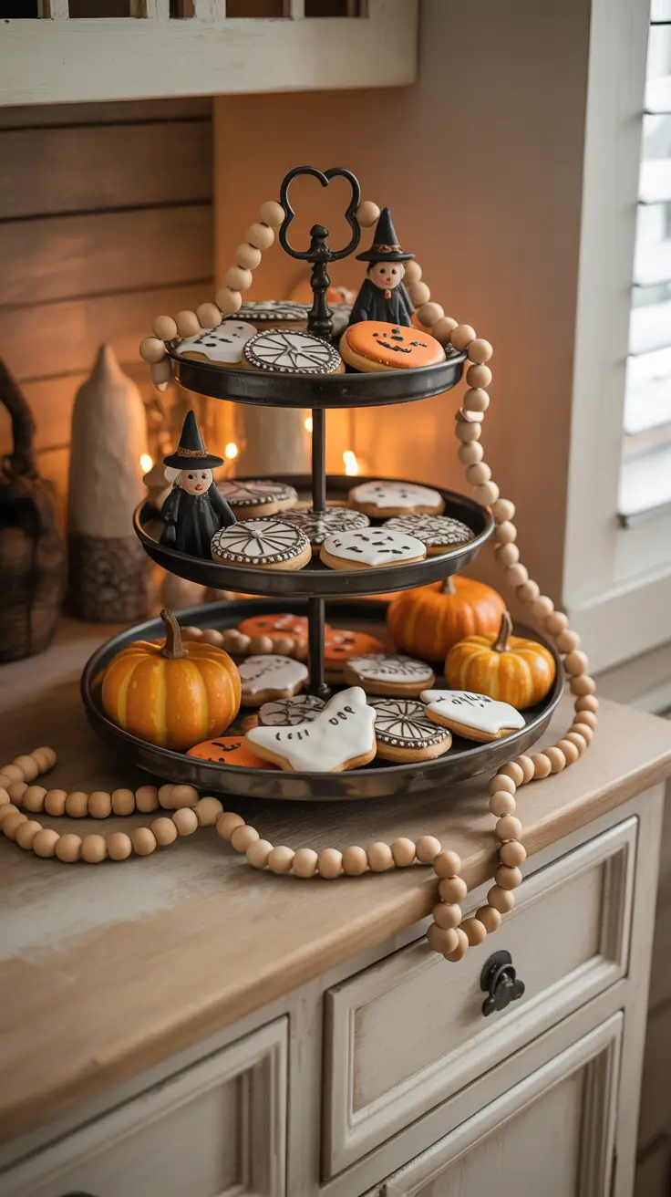 Tiered tray Tray decorating How To Create The Perfect Halloween Tiered Tray