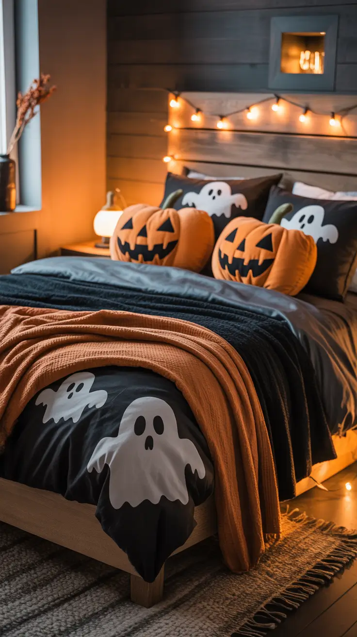 halloween bedroom decor 2025 Cozy Halloween Bedding Ideas For Maximum Comfort