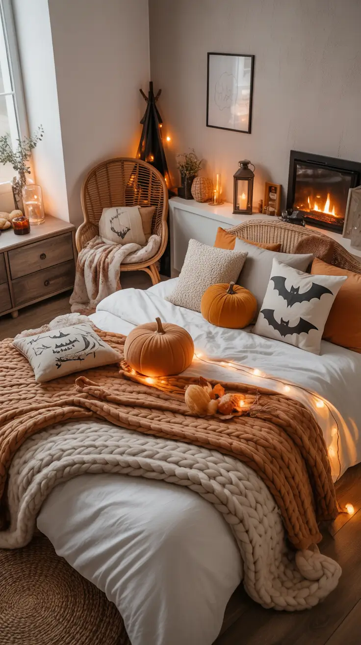 halloween bedroom decor 2025 Cozy Halloween Bedroom Ideas To Make You Swoon