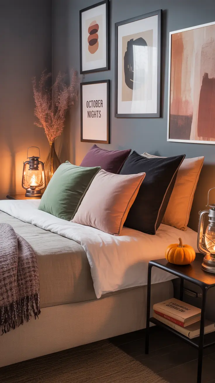 halloween bedroom decor 2025 2025’s Trending Halloween Bedroom Color Palettes