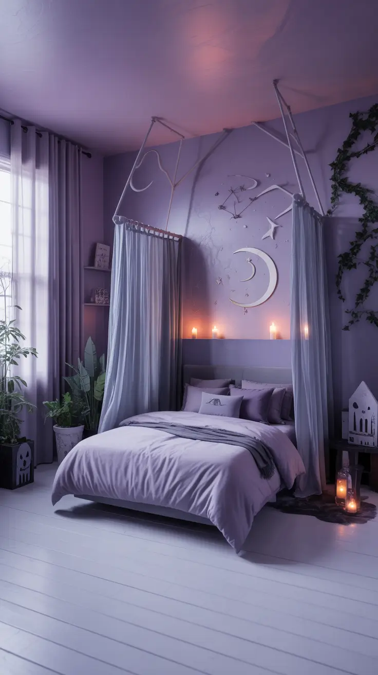 halloween bedroom decor 2025 Aesthetic Halloween Bedrooms That Feel Enchanted