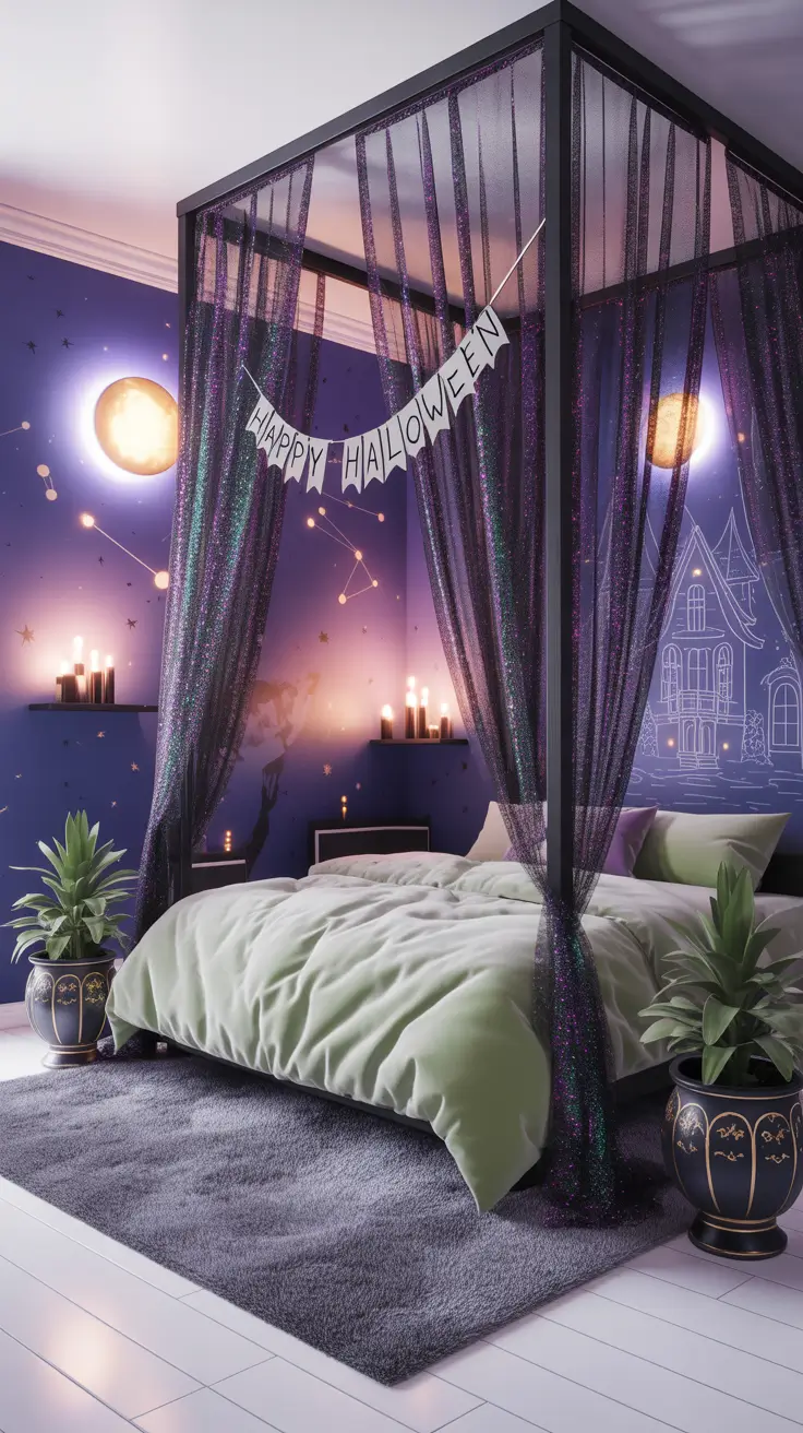 halloween bedroom decor 2025 Aesthetic Halloween Bedrooms That Feel Enchanted