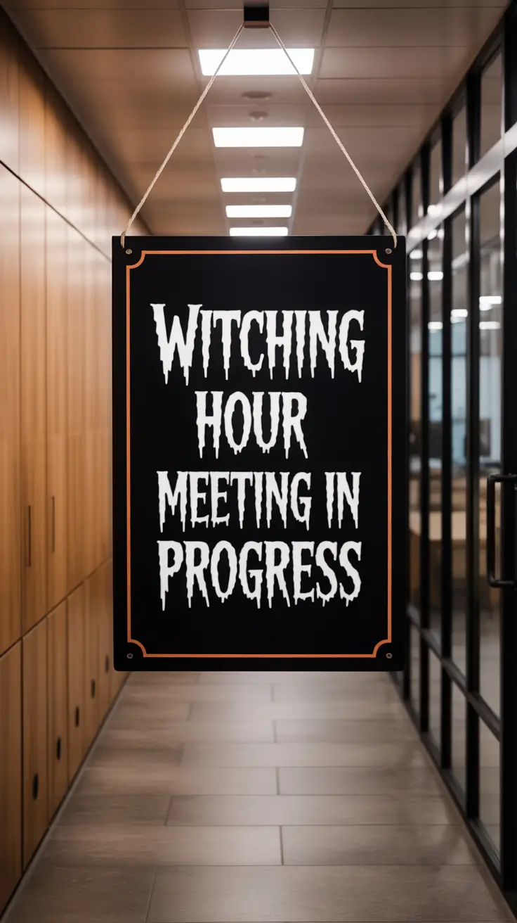 halloween door hangers ideas 2025 Clever Halloween Signs For Classroom Door Contests