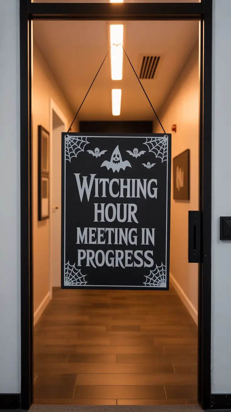 halloween door hangers ideas 2025 Clever Halloween Signs For Classroom Door Contests