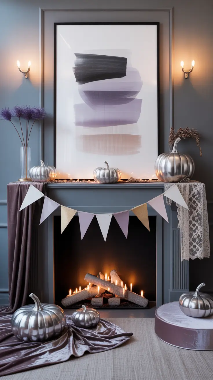 halloween fireplace decor ideas 2025 Halloween Fireplace Decor Trends for 2025