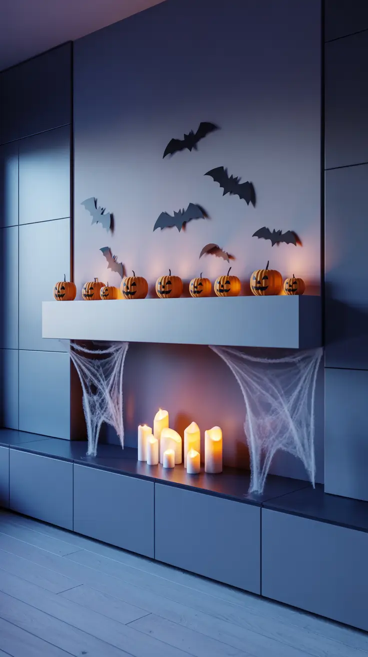 halloween fireplace decor ideas 2025 Mantel Decorating Tricks for 2025