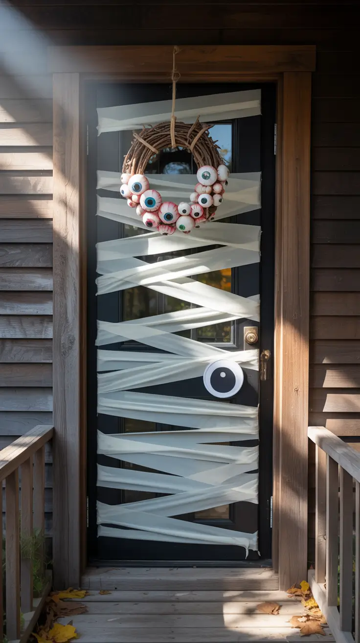 Halloween Front Porch Decor Ideas 2025 DIY Halloween Door Decorations That Stand Out