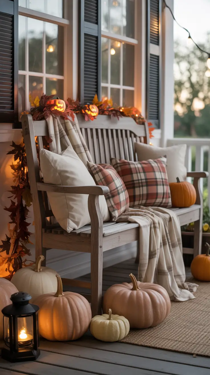 Halloween Front Porch Decor Ideas 2025 Fall and Halloween Porch Combo for the Whole Season