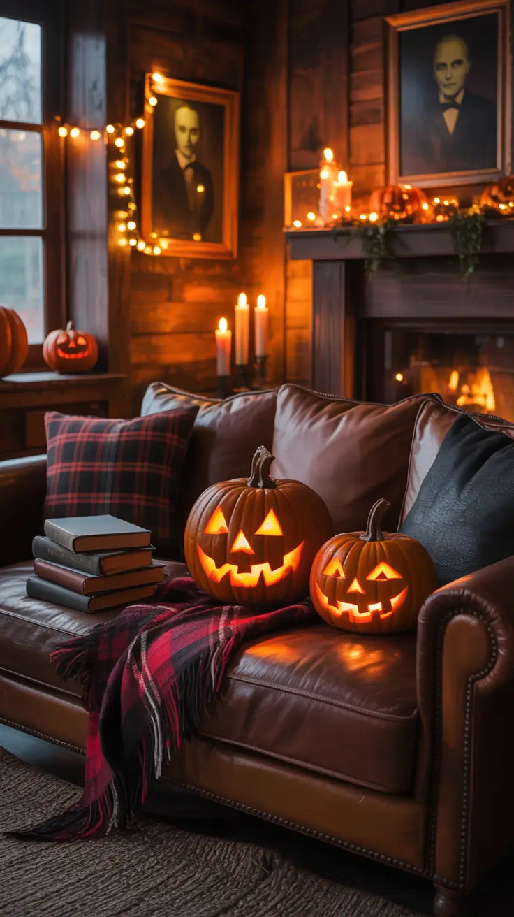 halloween home decor ideas 2025 Soft & Sweet: Pretty Pink Halloween Home Decor