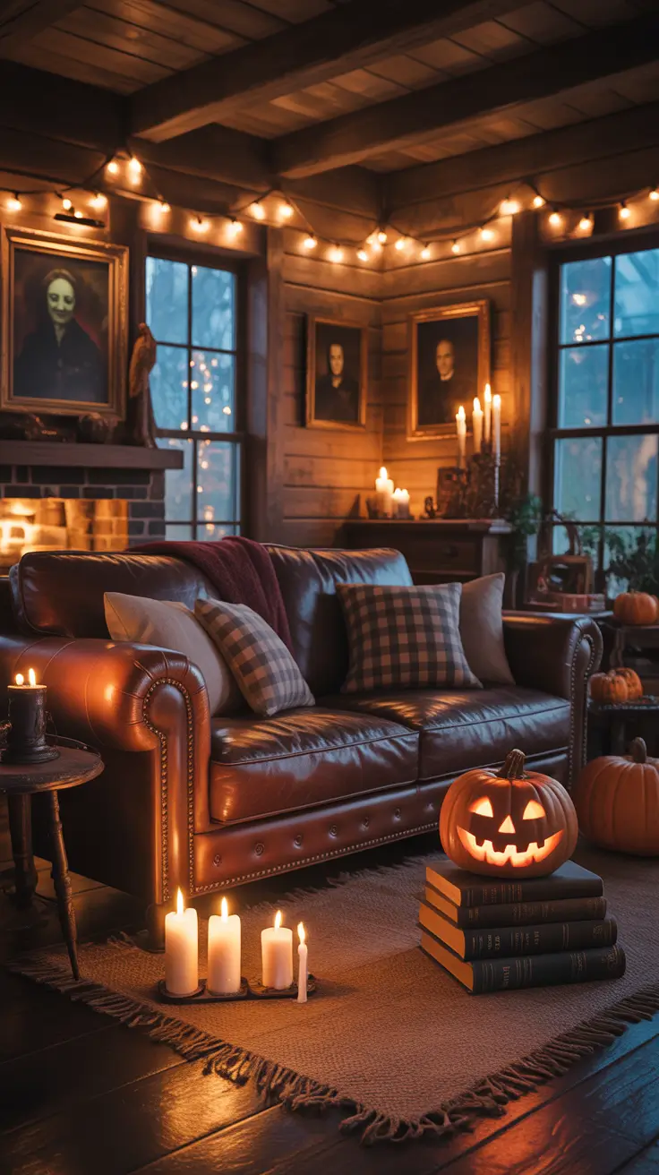 halloween home decor ideas 2025 Soft & Sweet: Pretty Pink Halloween Home Decor