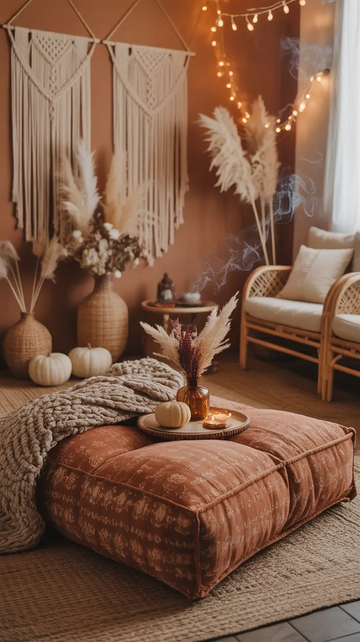 halloween home decor ideas 2025 Boho Halloween: Earthy, Cozy, and a Little Bit Magic