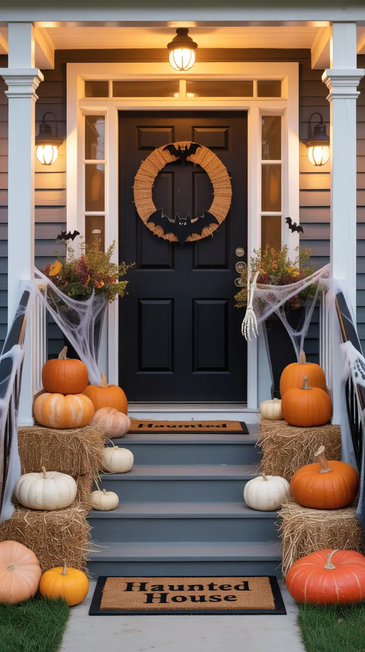 Halloween Home Decor Ideas 2025 Soft & Sweet: Pretty Pink Halloween Home Decor