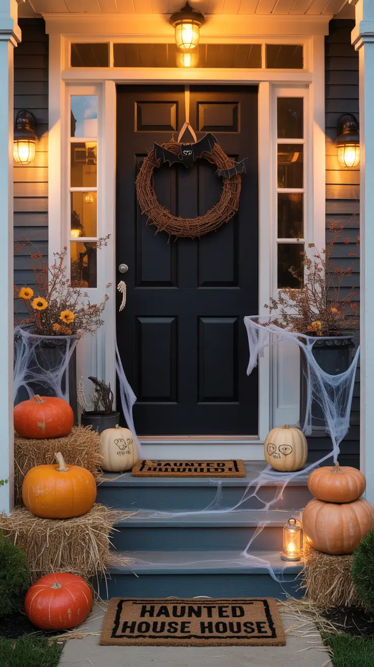 Halloween Home Decor Ideas 2025 Soft & Sweet: Pretty Pink Halloween Home Decor