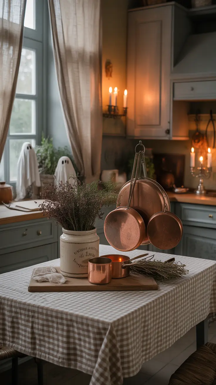 halloween kitchen decor ideas 2025 Country Haunt: Cozy & Creepy in One Brew