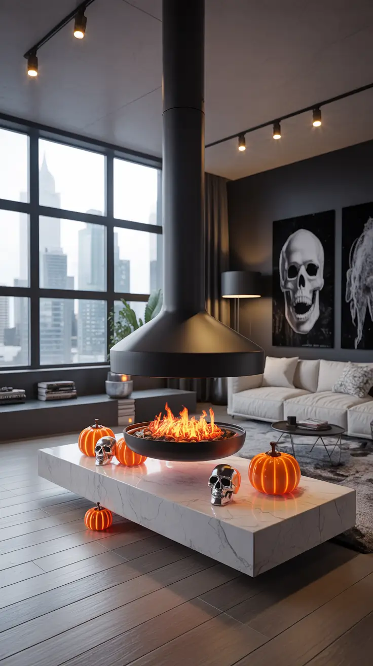 halloween mantle ideas 2025 Modern Halloween Mantle Styling For 2025
