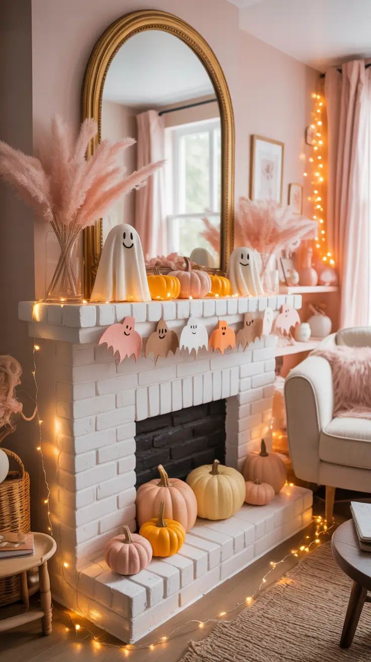 Cute halloween mantle ideas 2025