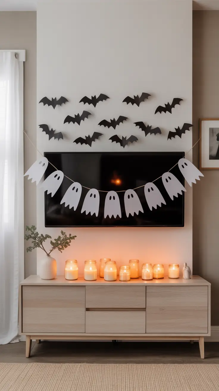 Easy halloween mantle ideas 2025