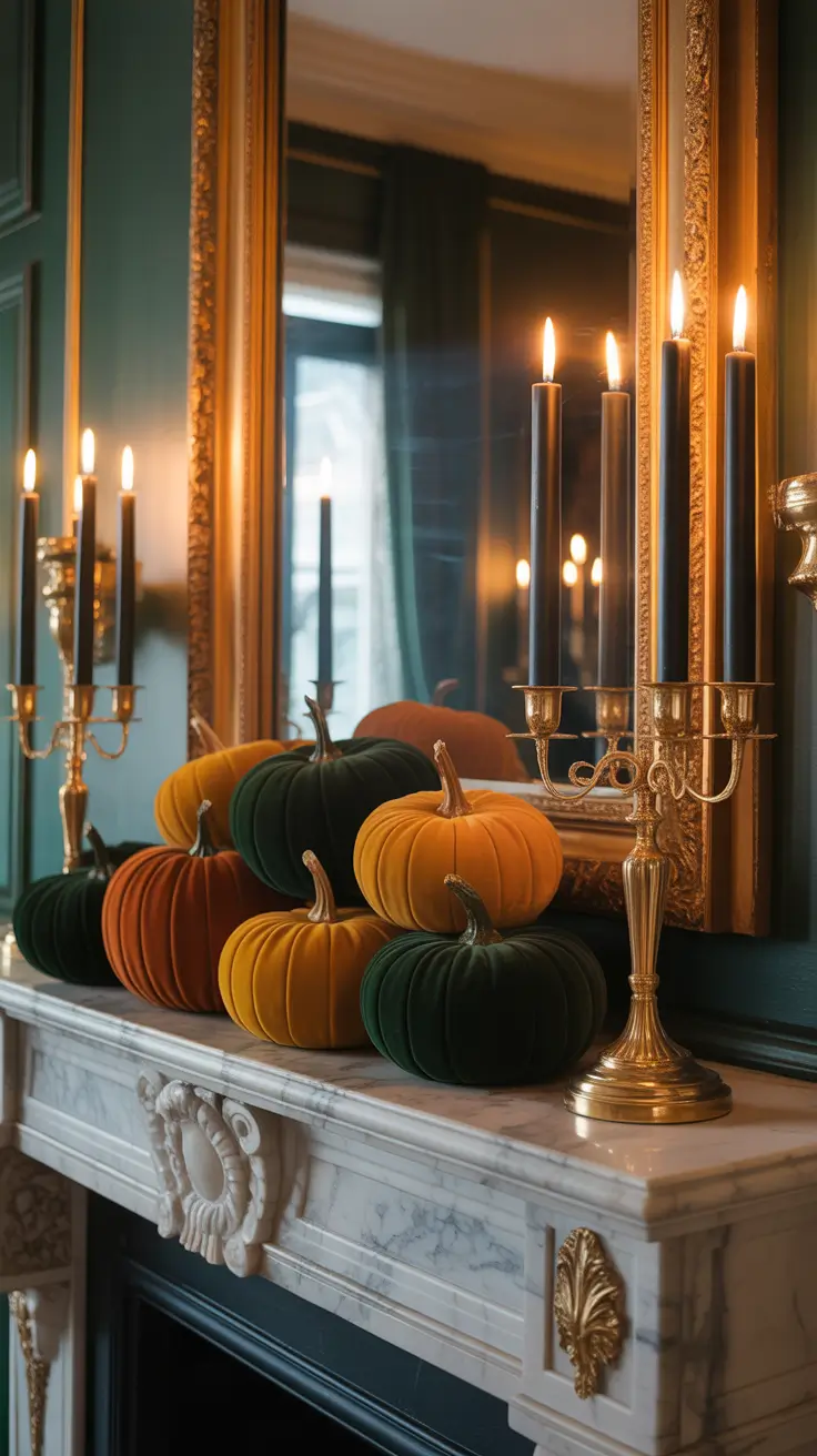 Classy halloween mantle ideas 2025