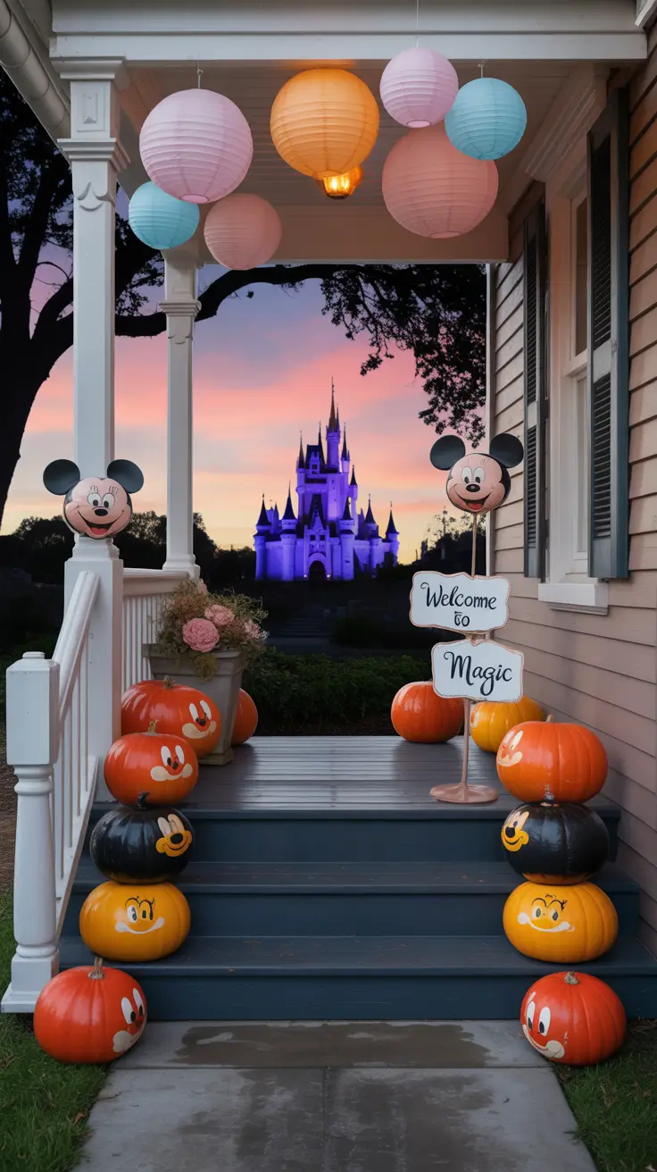 Disney halloween porch ideas 2025