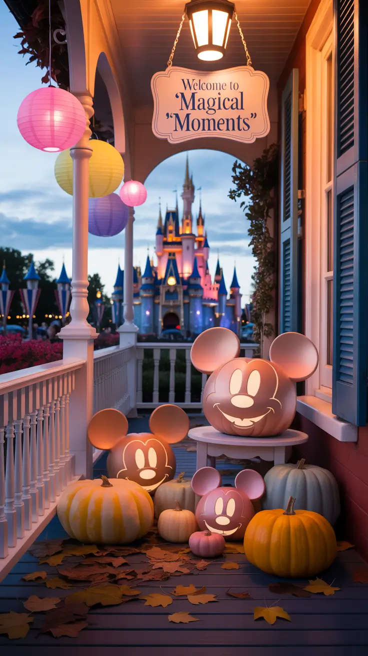 Disney halloween porch ideas 2025