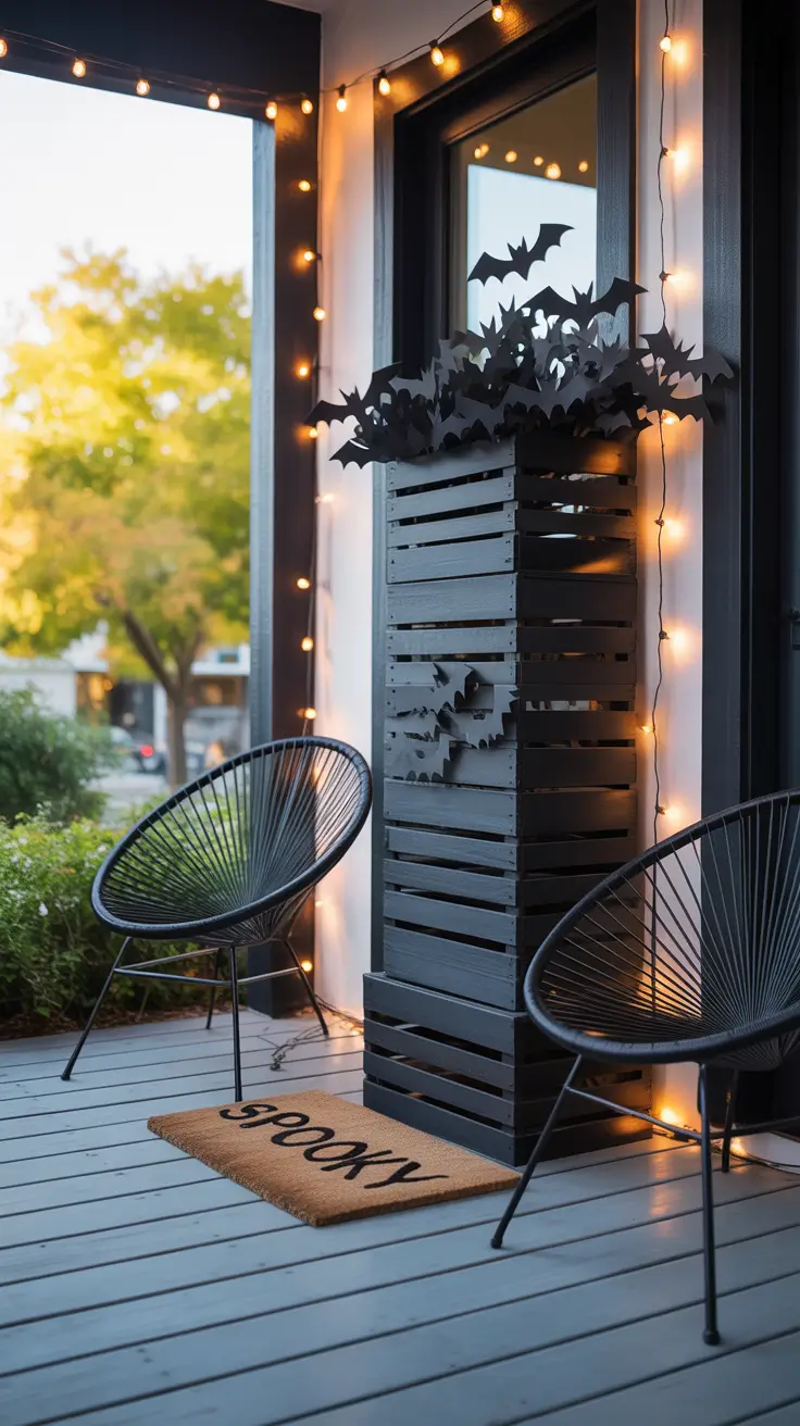 Small spaces halloween porch ideas 2025