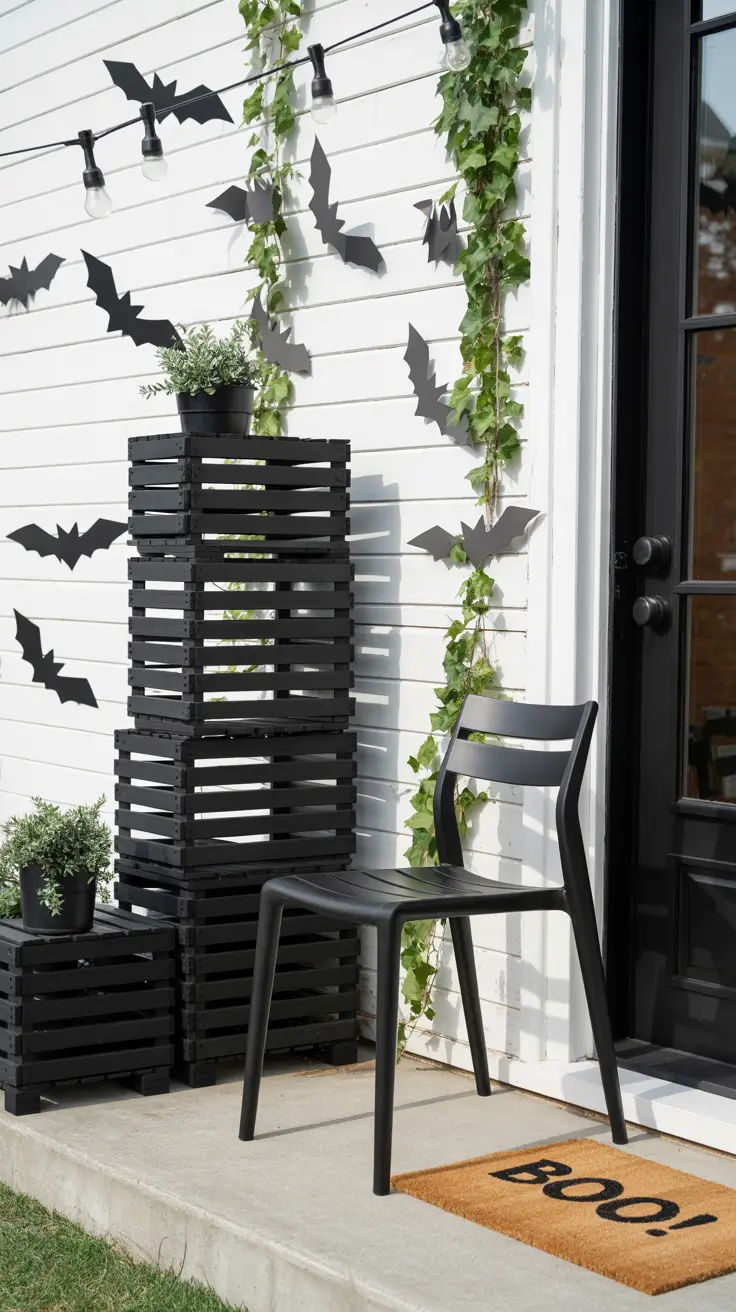 Small spaces halloween porch ideas 2025