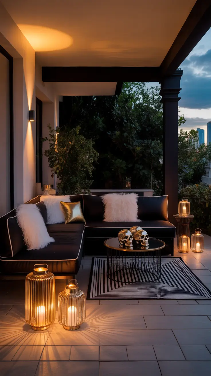 Chic And Stylish Halloween Porch Designs That Pop