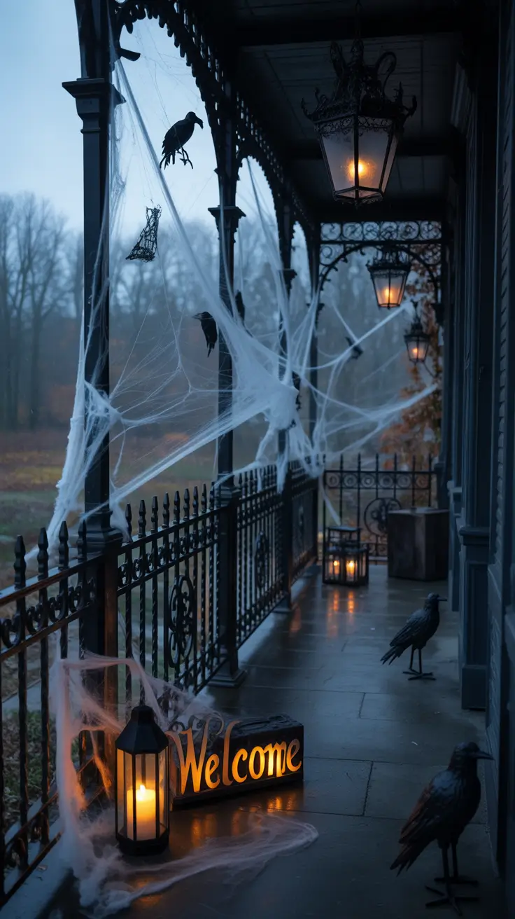 Spooky halloween porch ideas 2025 Spooky Porch Themes That Give Guests Goosebumps