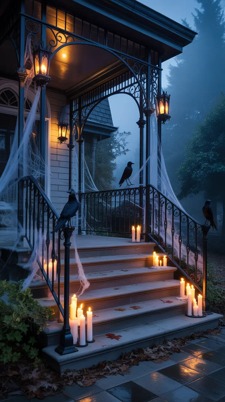Spooky halloween porch ideas 2025 Spooky Porch Themes That Give Guests Goosebumps