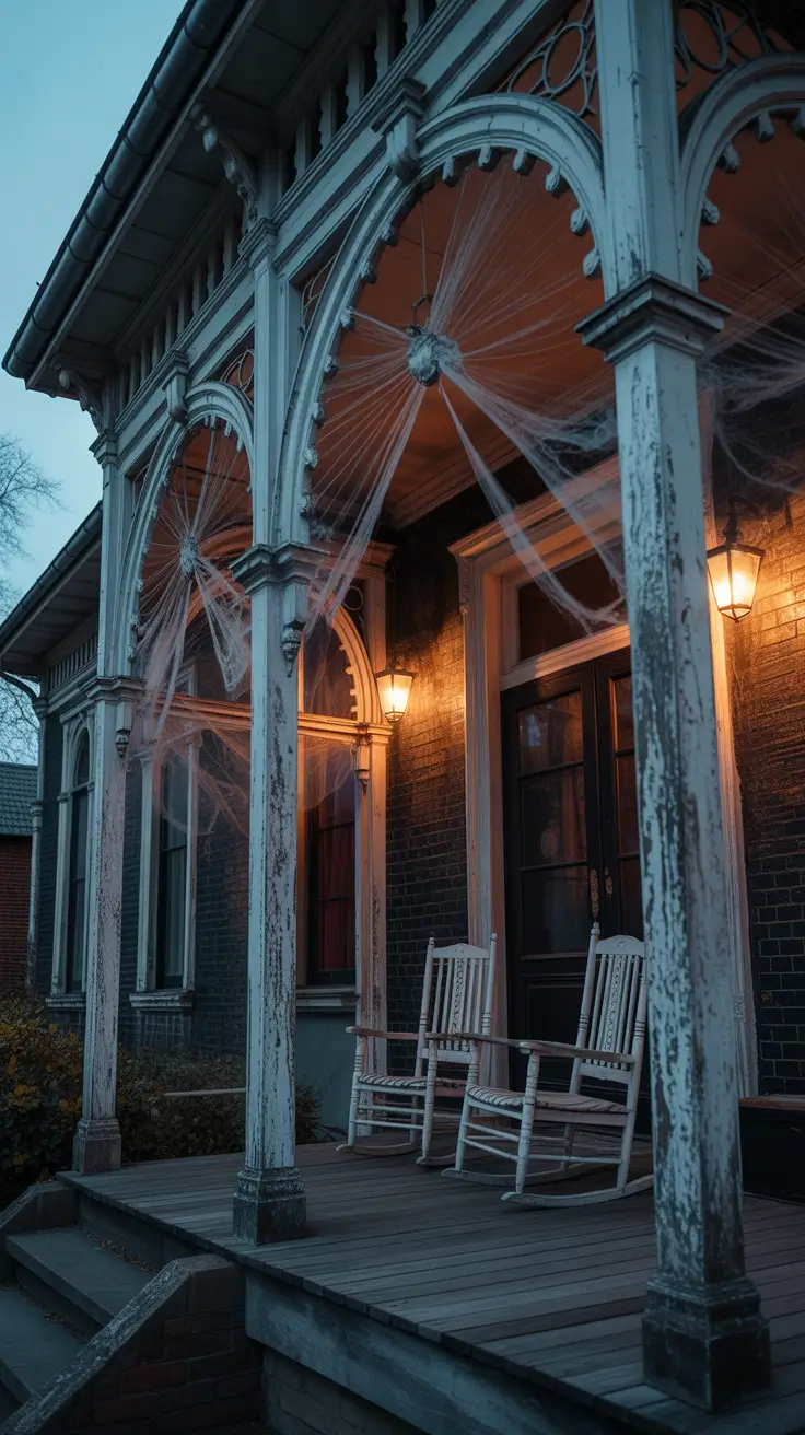 Haunted halloween porch ideas 2025 Haunted Mansion Vibes On Your 2025 Porch