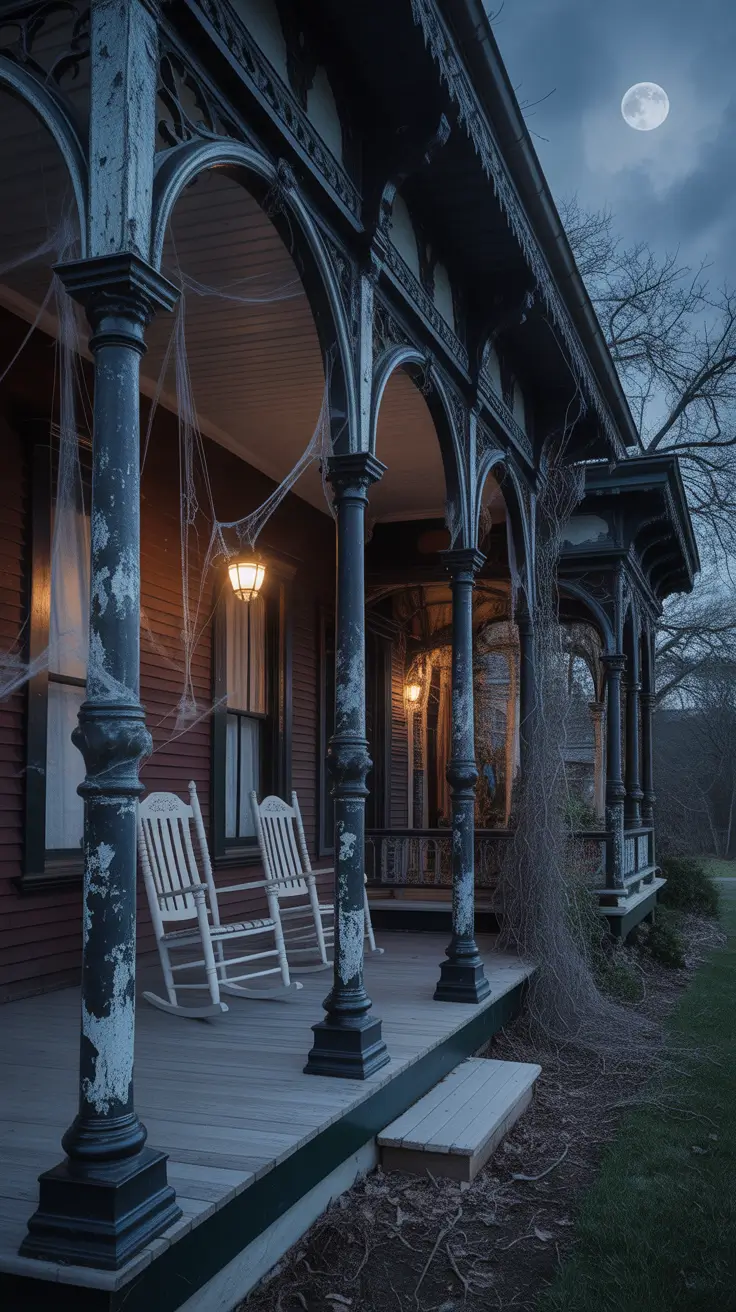 Haunted halloween porch ideas 2025 Haunted Mansion Vibes On Your 2025 Porch