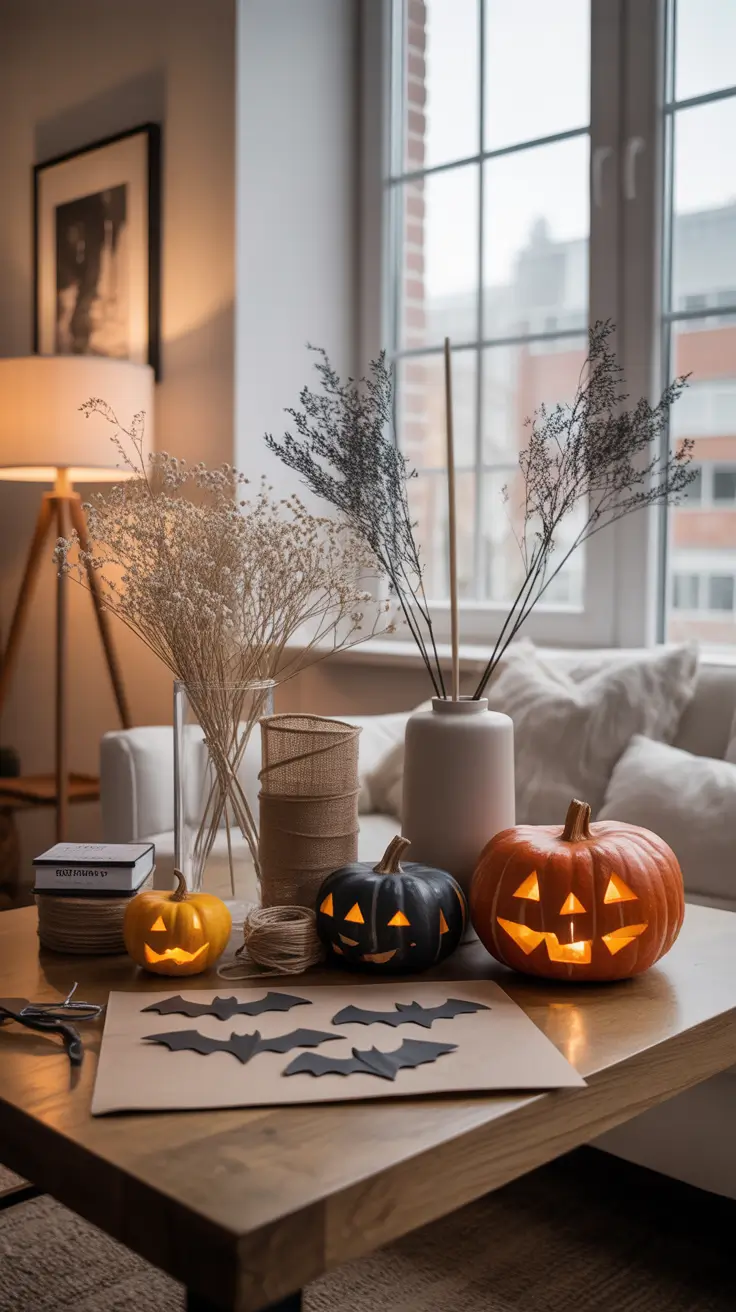 indoor halloween decor ideas 2025 Moody Lighting Ideas To Cast That Halloween Spell