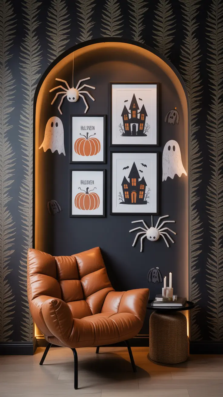 indoor halloween decor ideas 2025 Halloween Tree Trends That Belong Indoors