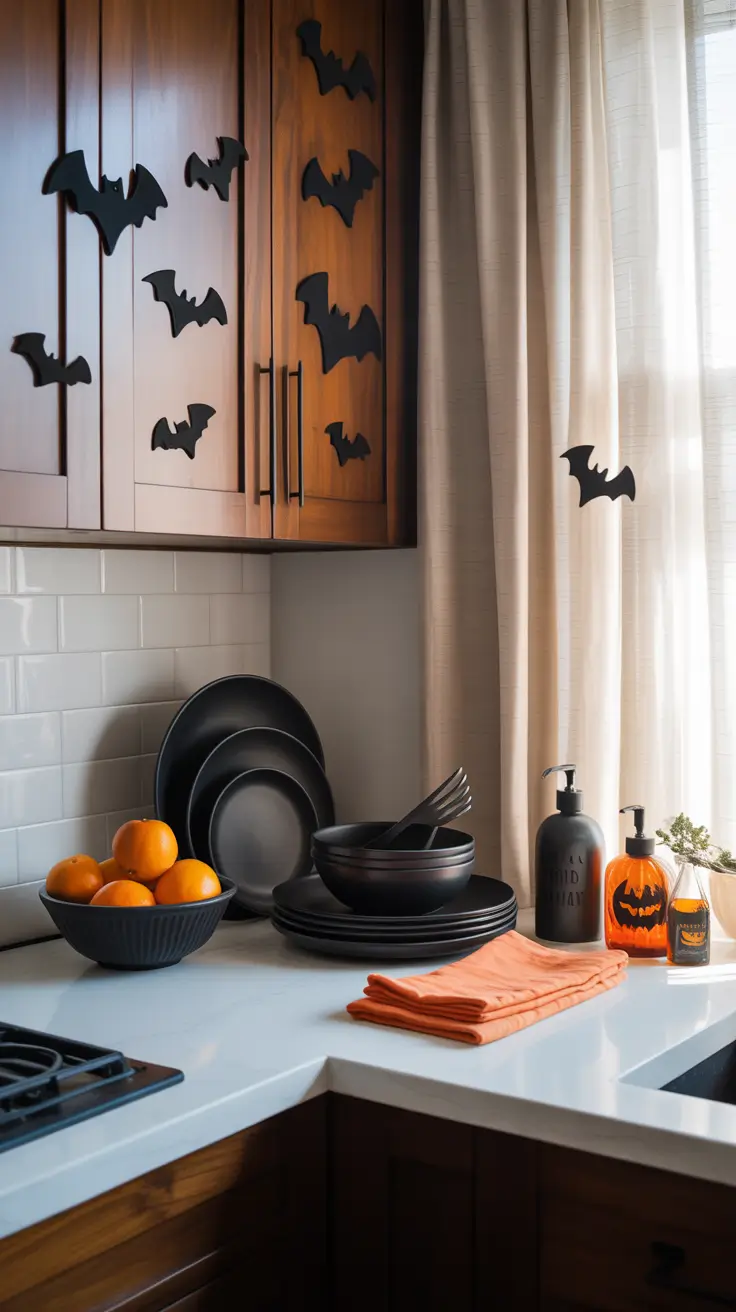 indoor halloween decor ideas 2025 Haunted Glam