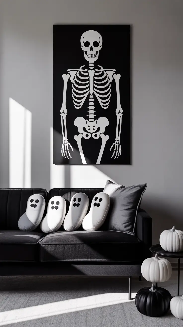 indoor halloween decor ideas 2025 Moody Lighting Ideas