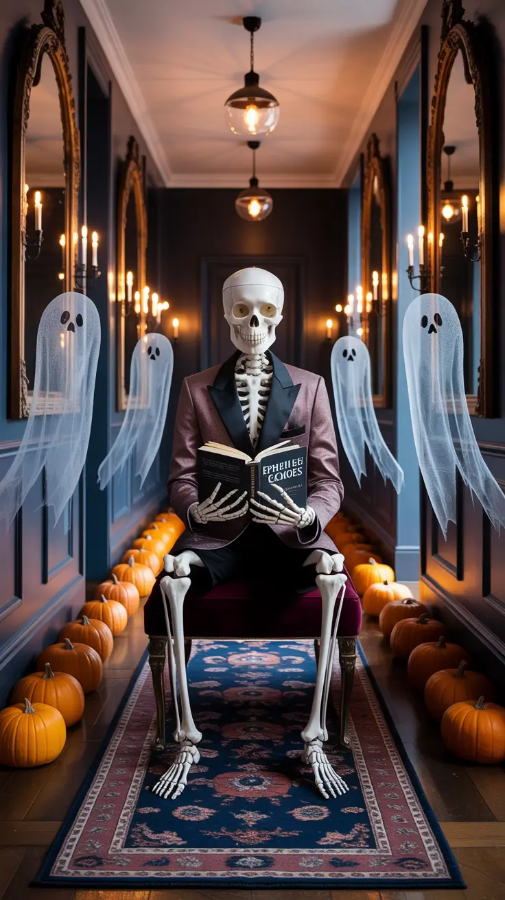 indoor halloween decor ideas 2025 Entryway Eeriness: Your First Scare Of 2025