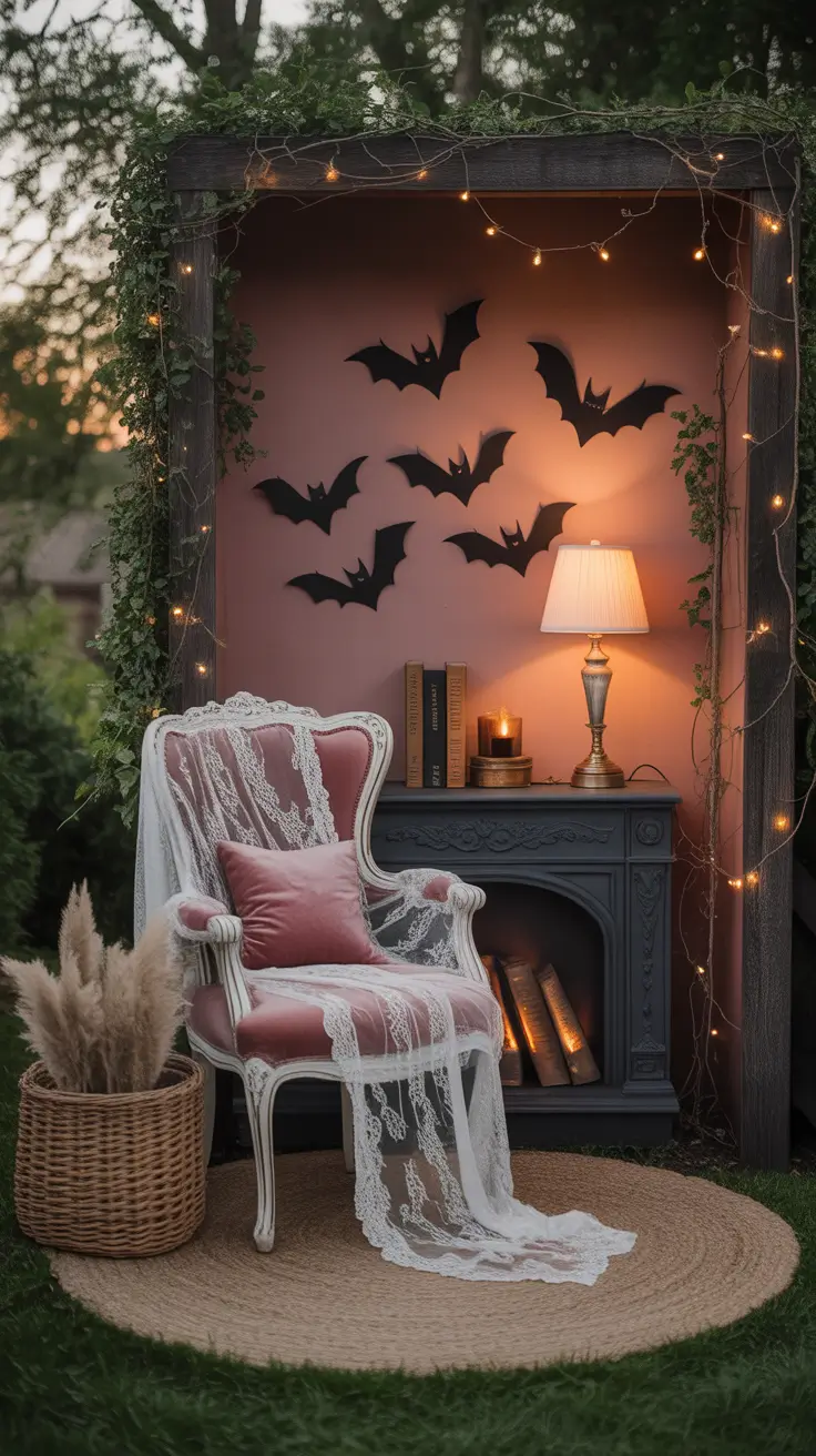 outside halloween decorations ideas 2025 Indoor Vibes, Outdoor Chills: Cozy Haunted Corners