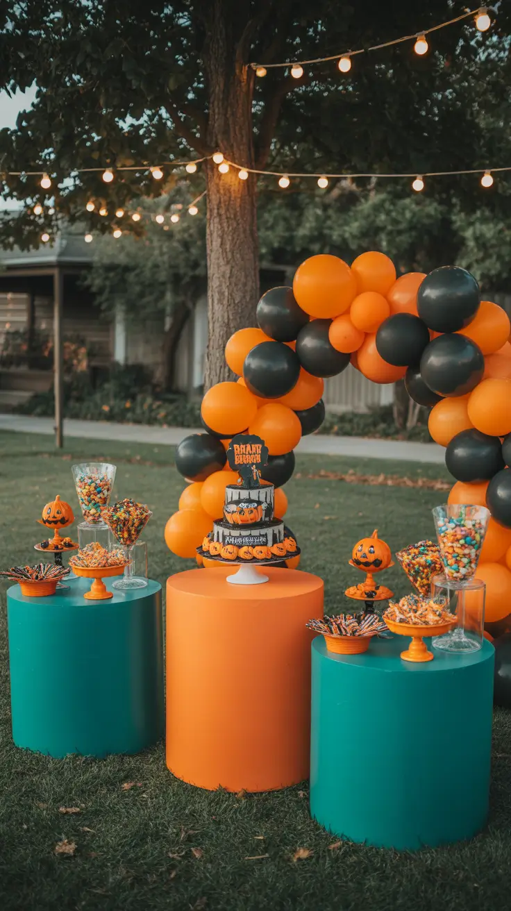 outside halloween decorations ideas 2025 Halloween Birthday Party Decor Ideas for the Backyard