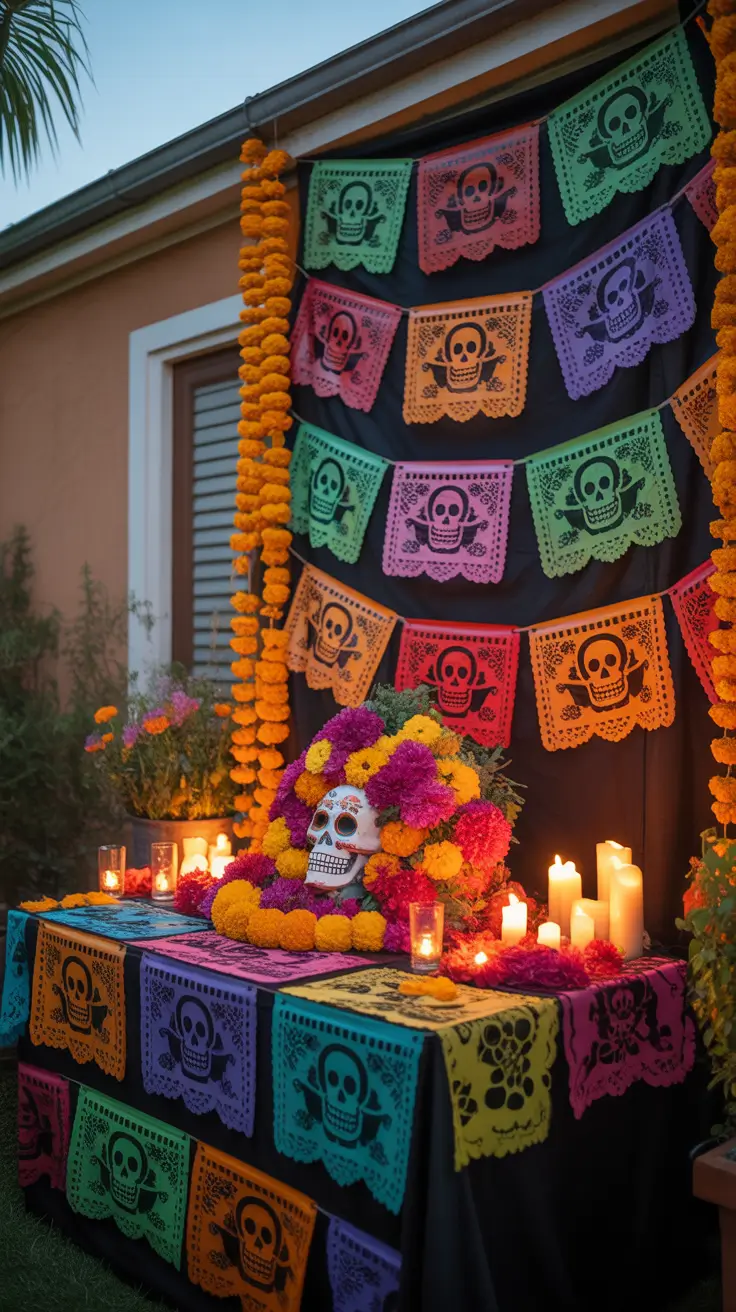 outside halloween decorations ideas 2025 Halloween Para Decor: Ghosts with a Latin Twist