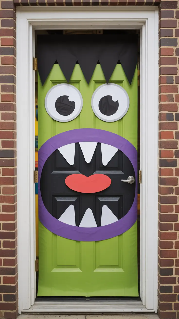 outside halloween decorations ideas 2025 Classroom Door Looks That Inspire Outdoor Entryways