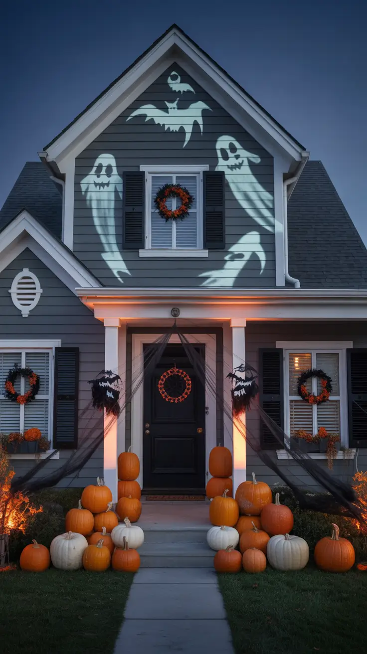 Outside halloween decorations ideas 2025 House Decor Upgrades for Spookier Curb Appeal
